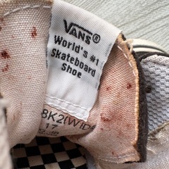 vans スニーカー　17 キッズの画像