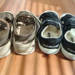 【新品】子供サンダル 2足 13.5センチの画像