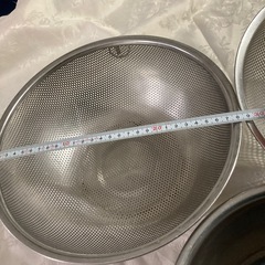 ザル２点　ボール１点の３点セットの画像