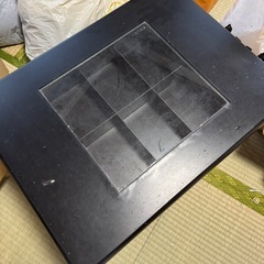 サイドガラステーブルの画像