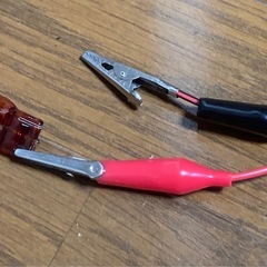 カーアクセサリーなど　テスター　自作　AC100V変換→DC12vVの画像