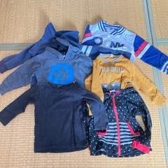 子供服90〜100冬服まとめの画像