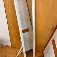 本日引き取りできる方無料　姿見140センチくらいの画像
