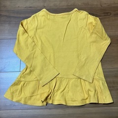 長袖カットソー　110 ぺプラムの画像