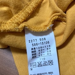 長袖カットソー　110 ぺプラムの画像