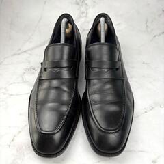 【美品】COLEHAAN コールハーン 26.5 コインローファー 黒 革靴の画像