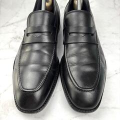 【美品】COLEHAAN コールハーン 26.5 コインローファー 黒 革靴の画像