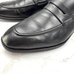 【美品】COLEHAAN コールハーン 26.5 コインローファー 黒 革靴の画像