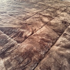 ニトリ　コタツ　マット　185×185の画像