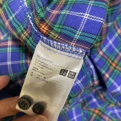 【無料】UNIQLOシャツワンピースの画像