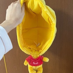 ディズニー　プーさん　被り物の画像