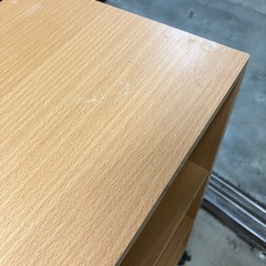 ロ 2511-039 キャスター付き収納ラック キズ汚れ有り 中古の画像