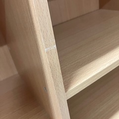 ロ 2511-039 キャスター付き収納ラック キズ汚れ有り 中古の画像