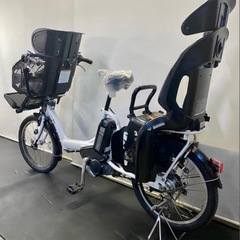 1年保証 送料無料　ヤマハ　パスキッス　20インチ　白色　電動アシスト自転車　g1105の画像