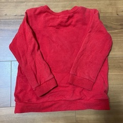 Miki House 赤いトレーナー サイズ90の画像