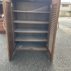 配送可能 ニトリシューズボックス  【玄関先迄納品】の画像