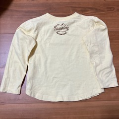 PETIT MAIN 動物プリント 長袖カットソー　110の画像