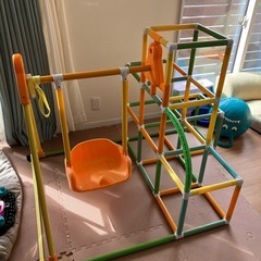ブランコパークDX 室内　ブランコ　ジャングルジムの画像