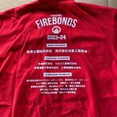 福島ファイヤーボンズTシャツ　Mサイズ新品未使用の画像