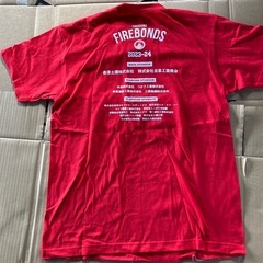 福島ファイヤーボンズTシャツ　Mサイズ新品未使用の画像