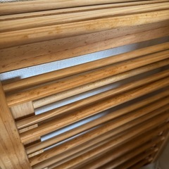 木製　ベビーゲート　ベビーサークル　ドア付きの画像