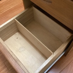 学習机の袖机の画像