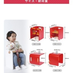 Hoppl コロ コロベビーチェア 
の画像