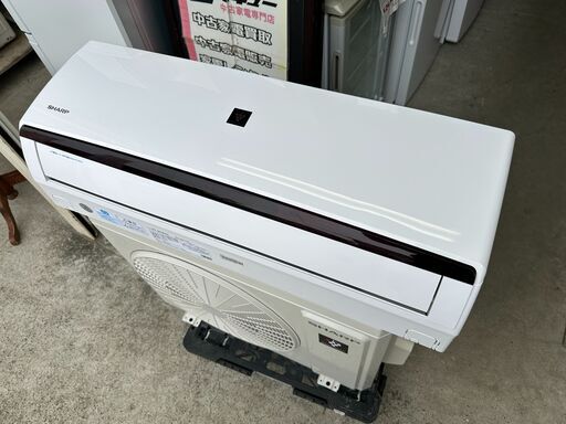 【動作保証あり】SHARP シャープ 2021年 2.2kw 6畳用 冷暖房 ルームエアコン AY-N22DH プラズマクラスター ①【管理KR639】