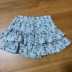 ELFINDOLL 110キュロット　フラワープリントスカートの画像