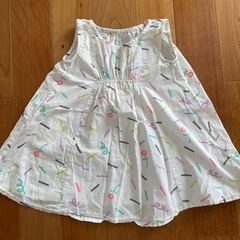 女の子　90cm夏用ワンピースの画像