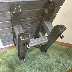 【リユース☆エコちょっぷ】ガーデンテーブルの画像