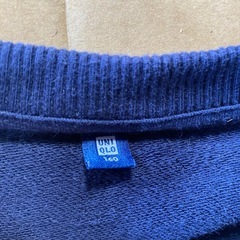 ユニクロ子供用160センチ古着の画像