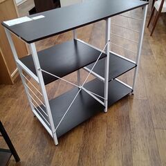 ★リユースのサカイ水戸店★キッチン台ダークブラウンH82.5×D40.5×W90クリーニング済みMT6064の画像