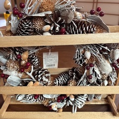 ナチュラルリース クリスマスリース
の画像