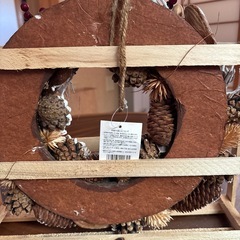 ナチュラルリース クリスマスリース
の画像