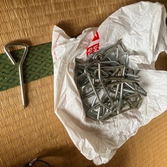 1.8m✖️1.8mレジャーシート5枚ペグ付き　アウトドア　お花見にの画像