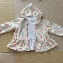 アンパンマン　ドキンちゃん アウター　パーカー 90cmの画像