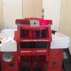 トミカ　消防署　ファイアーステーション　の画像