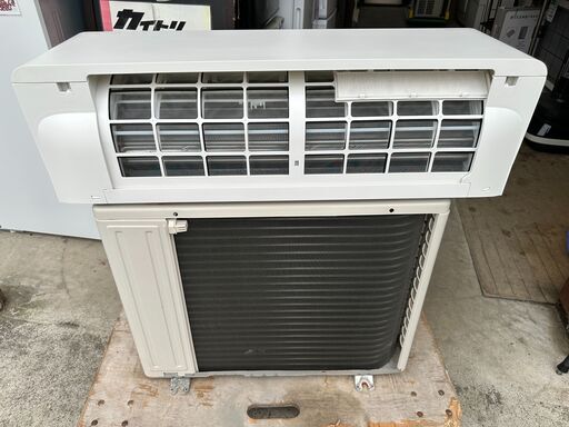 【動作保証あり】Panasonic Eolia 2020年 2.2kw 6畳用 冷暖房 ルームエアコン CS-EX221D 自動フィルター清掃 【管理KR640】