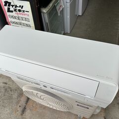 【動作保証あり】Panasonic Eolia 2020年 2.2kw 6畳用 冷暖房 ルームエアコン CS-EX221D 自動フィルター清掃 【管理KR640】の画像