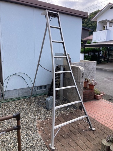 【取引中】長谷川工業剪定用脚立高さ225cmくらいハセガワ