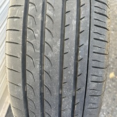 195/65/15 ヨコハマ中古タイヤ2本。溝7分山位　製造2018年の画像