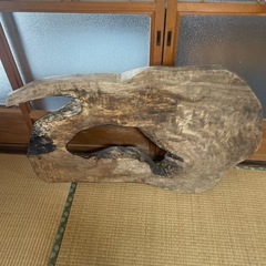 珍しい形の一枚板/衝立やレジンテーブルにどうぞ！の画像