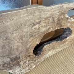 珍しい形の一枚板/衝立やレジンテーブルにどうぞ！の画像