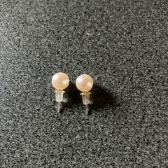 パールピアス【ニコロポーロ宝石店で購入】の画像
