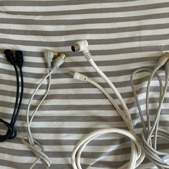 テレビ用ブースター同軸ケーブル4本セットの画像