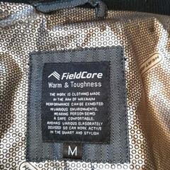 ワークマン　グレー ストライプ柄 ベストの画像