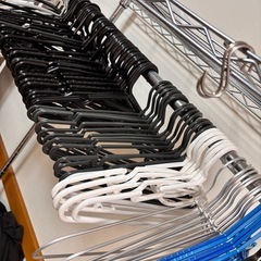 本日引き取りにて無料　ハンガー好きなだけの画像