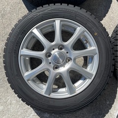 【至急！】155/65R14 ダンロップ スタッドレス バリ溝の画像