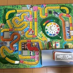 レトロ　人生ゲームの画像